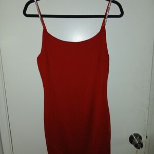 Jessica Simpson Red Midi Dress